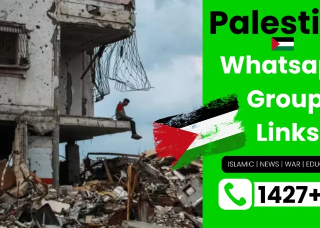 Palestine WhatsApp Group link | Free Palestine Whatsapp Group Link