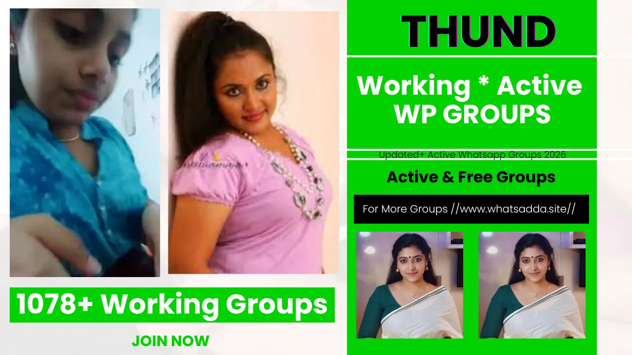 1078+ Active Malayalam Thund Group Whatsapp Links 2026
