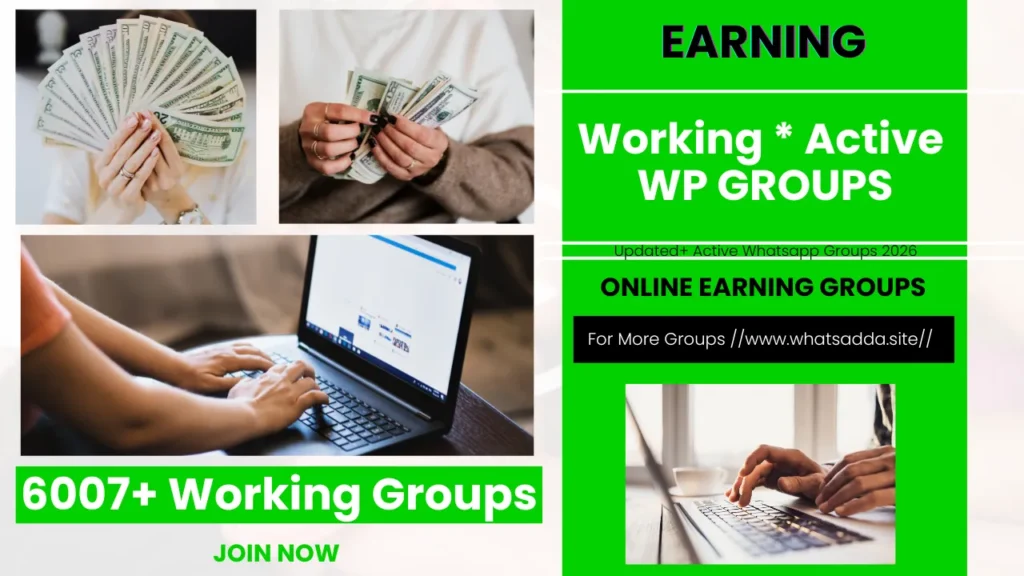5450+Earning Whatsapp Group | Online Earning WhatsApp Group Link Free