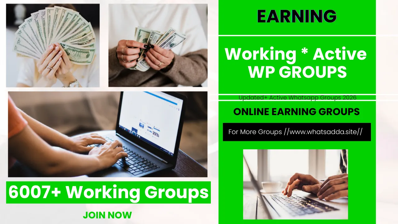 5450+Earning Whatsapp Group | Online Earning WhatsApp Group Link Free