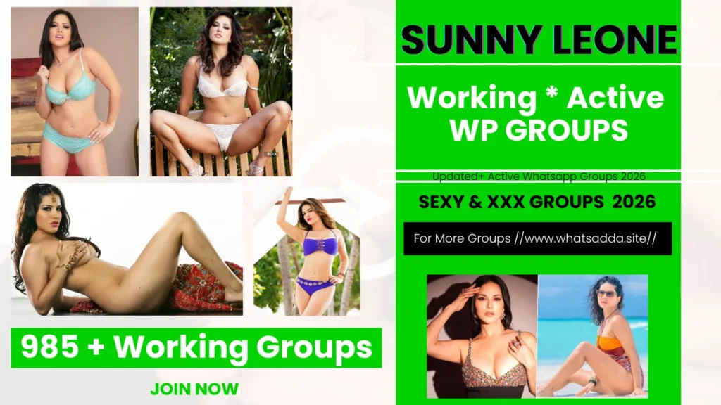 985+ Active Sunny Leone Whatsapp Group Link 2026