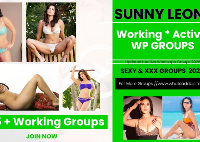985+ Active Sunny Leone Whatsapp Group Link 2026