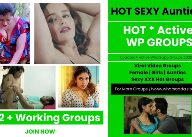 1042+ Hot Aunty Whatsapp Group Link Groups 2026 | Active Links