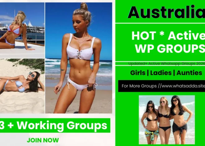 Australia Girl Whatsapp Group Links 2026 | Real Girl Whatsapp Groups