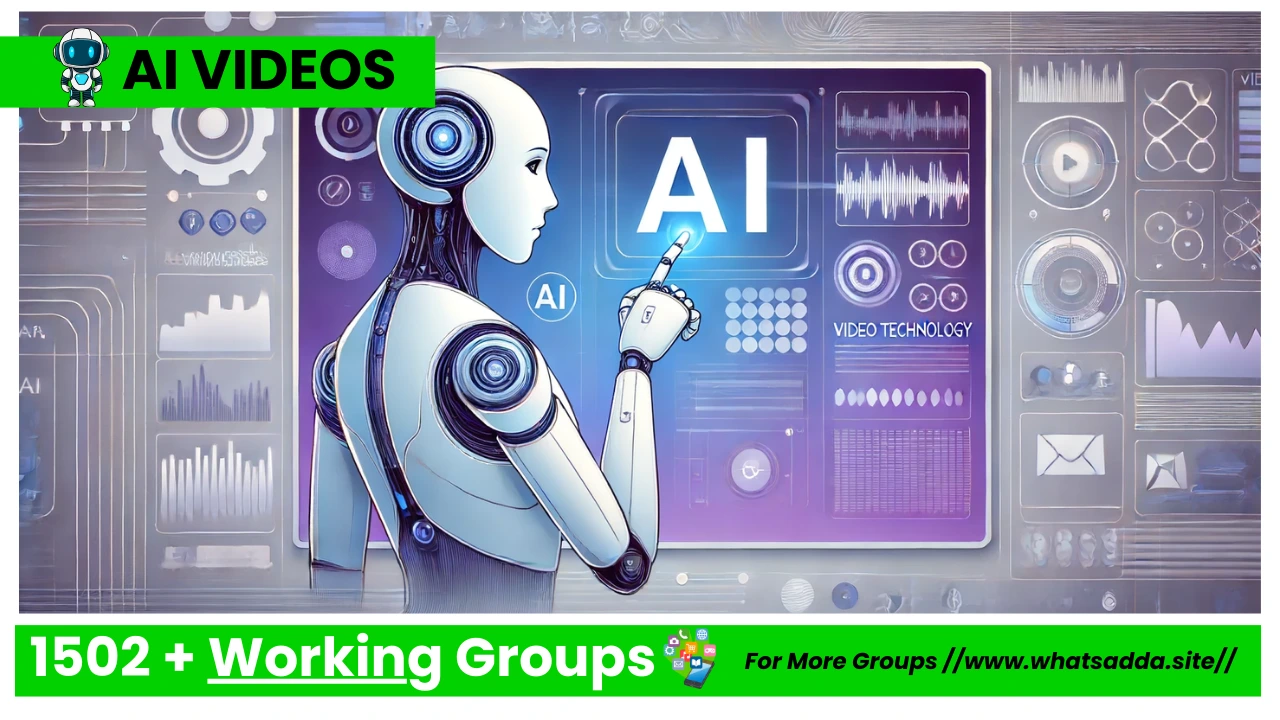 1502+ Active Ai video whatsapp group link pakistan 2026
