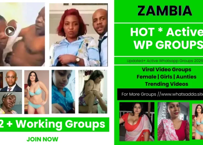 1782+ Active Zambia Trending Videos Whatsapp Group Links 2026