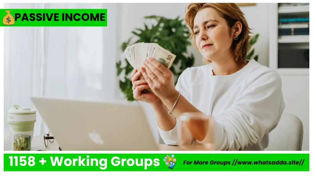 1158+Best Passive Income Whatsapp Group Link 2026