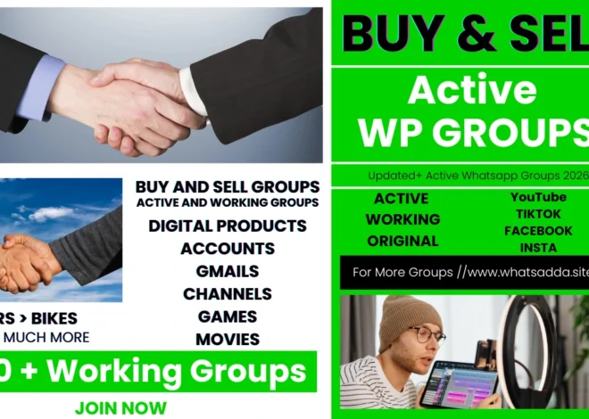 1400+ Active and Best Buy and Sell WhatsApp group link