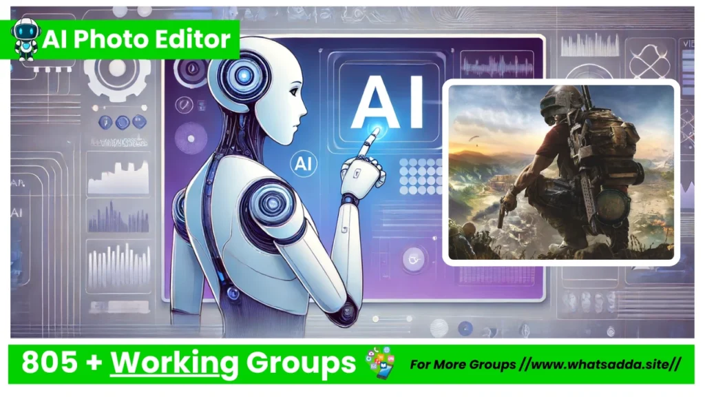 805+ Active AI photo editor WhatsApp group Link 2026 (Gemini,Chatgpt,Grok,Deepseek)