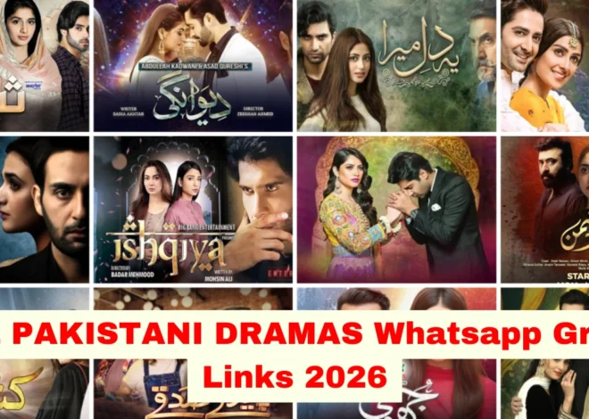 All Pakistani Drama WhatsApp Group Link (Active & Latest Links)
