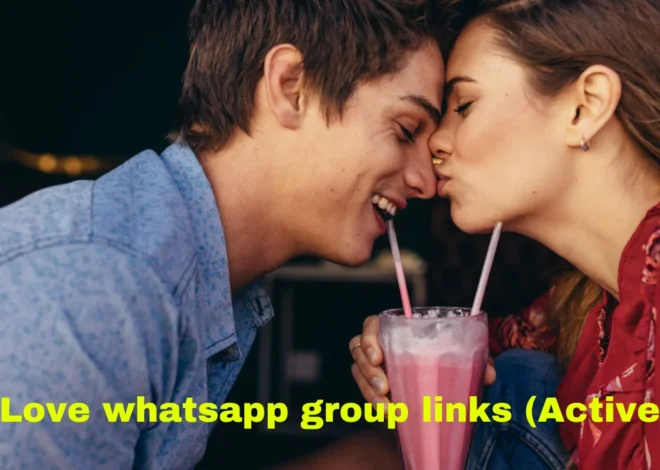 Love Group WhatsApp Girl (Latest WhatsApp Group Links)