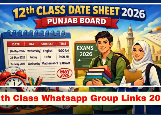 12th Class Study WhatsApp Group Link (Active & Latest Links)