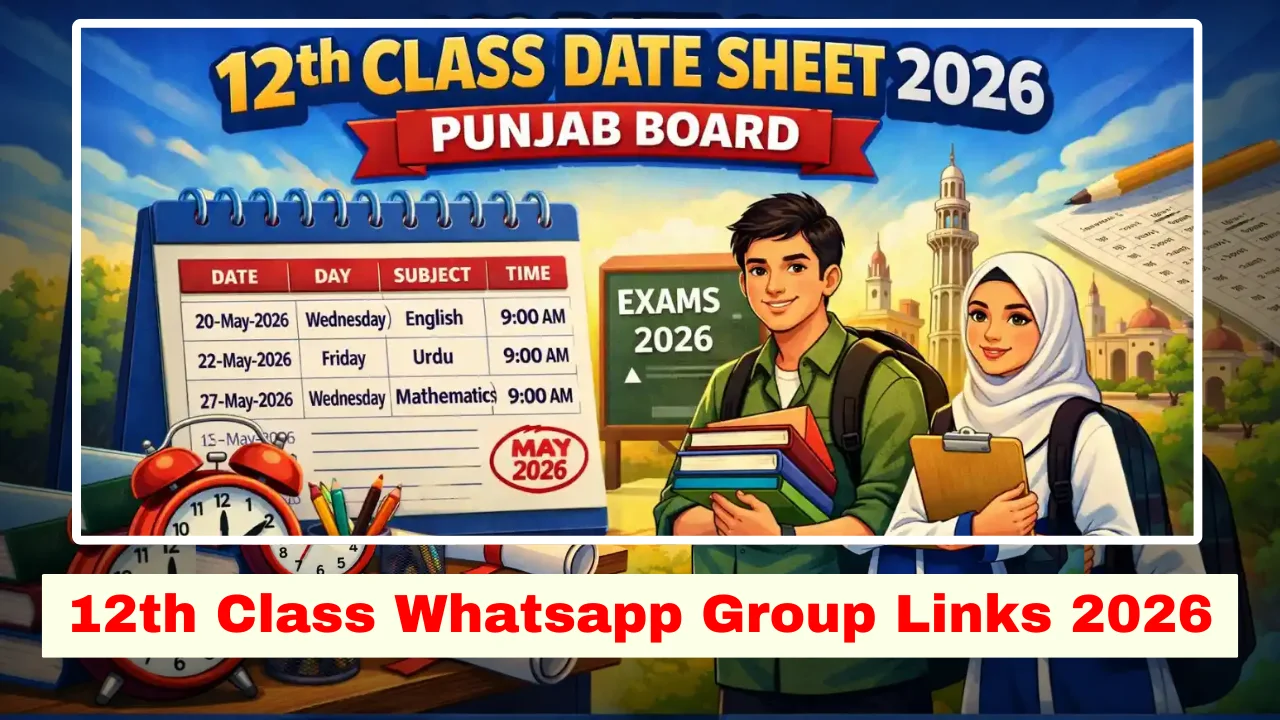 12th Class Study WhatsApp Group Link (Active & Latest Links)