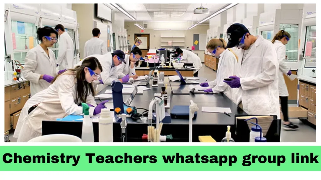 chemistry teachers whatsapp group link