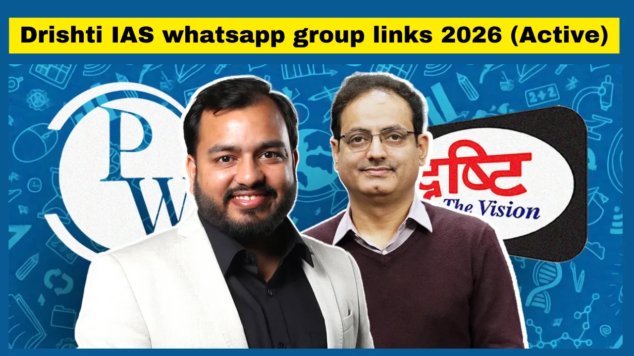 Drishti IAS WhatsApp Group Link (Active & Latest Links)