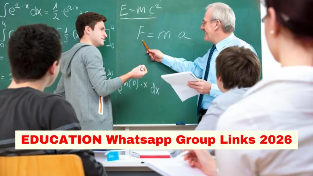 education whatsapp group link