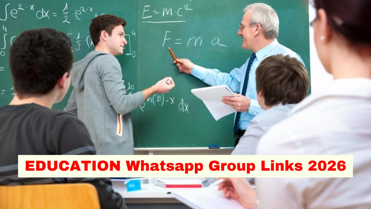 Education WhatsApp Group Link (Active & Latest Links)