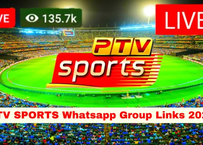 PTV Sports WhatsApp Group Link (Active & Latest Links)