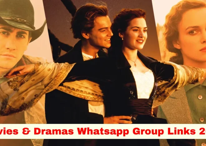 Movies and Drama WhatsApp Group Link (Active & Latest Links)