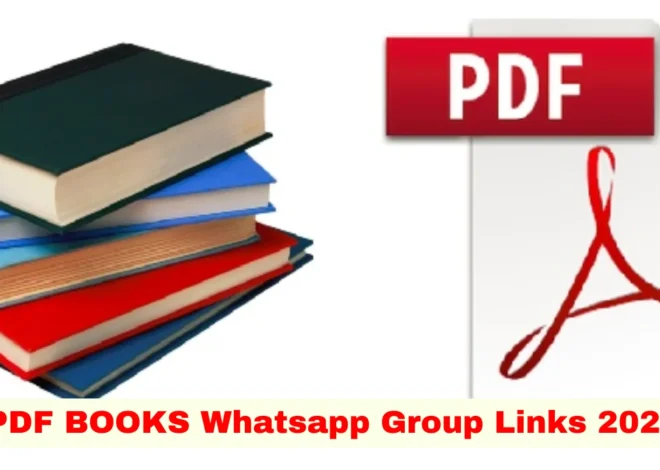 PDF Books WhatsApp Group Link (Active & Latest Links)