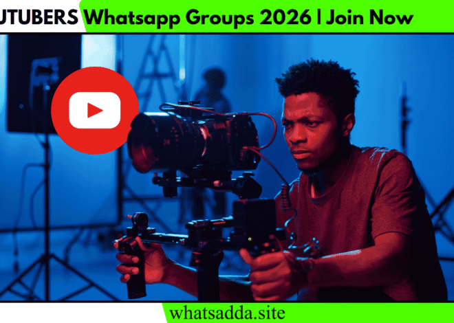 Youtuber WhatsApp Group Link 2026 (Active)