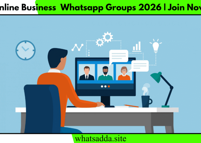 Online Business WhatsApp Group Link (2026) | 1105+ Active