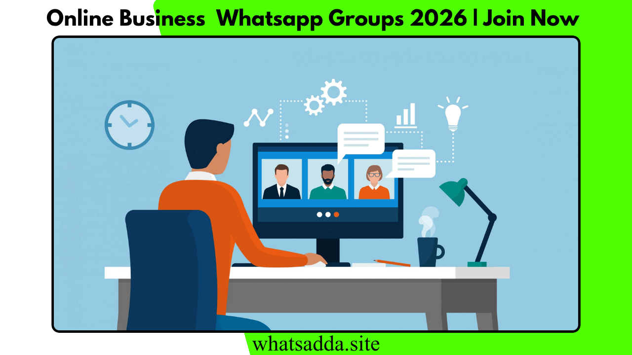 Online Business WhatsApp Group Link (2026) | 1105+ Active